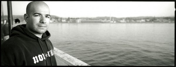 Chris and friends were fishing on the Santa Cruz Wharf. They kindly allowed me to hang around and snap photos. I was curious how portraits would look in the panorama format.f