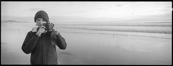 I took this photo of my badass, Russian daughter a couple of months ago! Low tide, late afternoon, Seacliff State Beach.