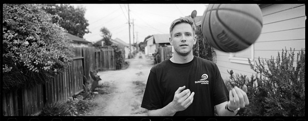 We've done a bunch of alley, basketball portraits over the years. This one was just before Cooper left for a year of teaching in Madrid.