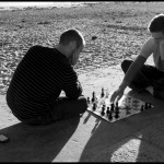 November 12, 2008, Chess on the beach, Capitola