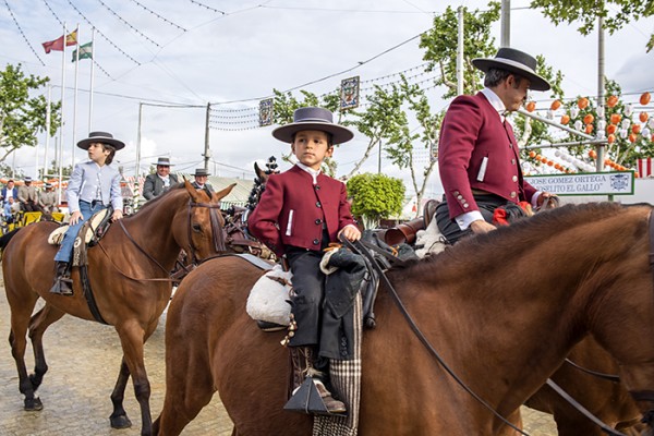 Feria began as a cattle auction. Now it's a combination of carnival and Kentucky Derby.
