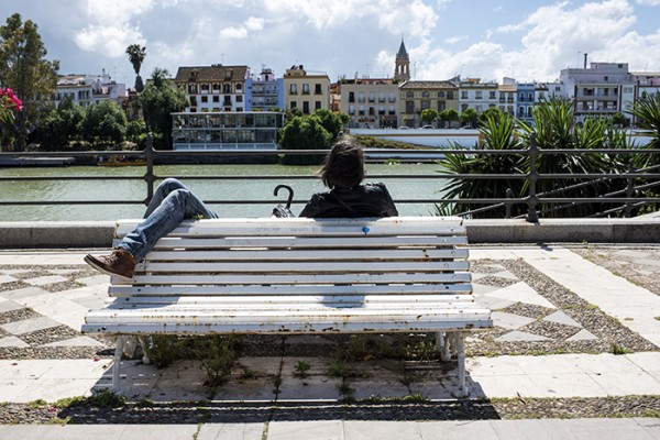 Sunday on the Rio Guadalquivir.