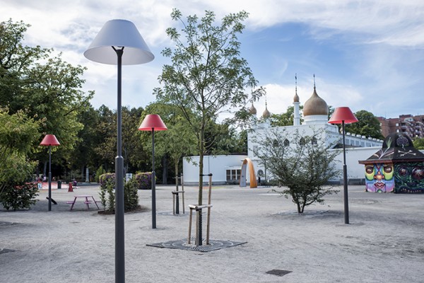 Folkets Park, "People's Park,a former amusement park and now a great public resource. There are all sorts of activities for children, restaurants and food stalls, and a skateboard ramp. Impressive!